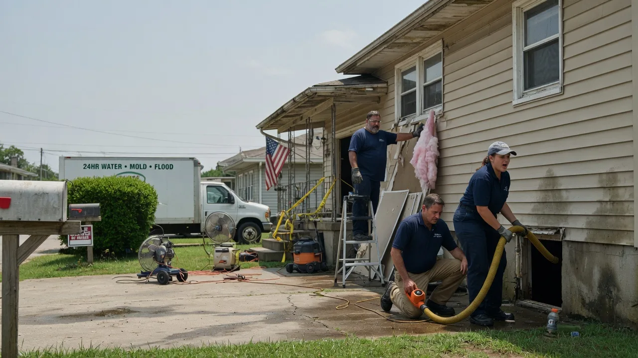 Water Damage Repair in Christopher, IL near me